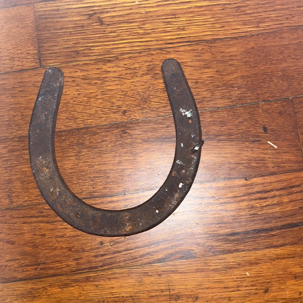 Horseshoe as is shows stains on stain paint my old house moving on with newborn